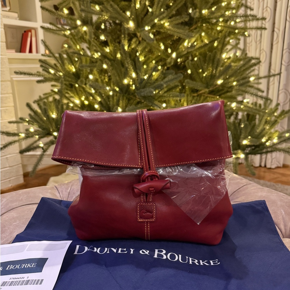 Dooney & Bourke Florentine Medium Toggle Crossbody - Bordeaux